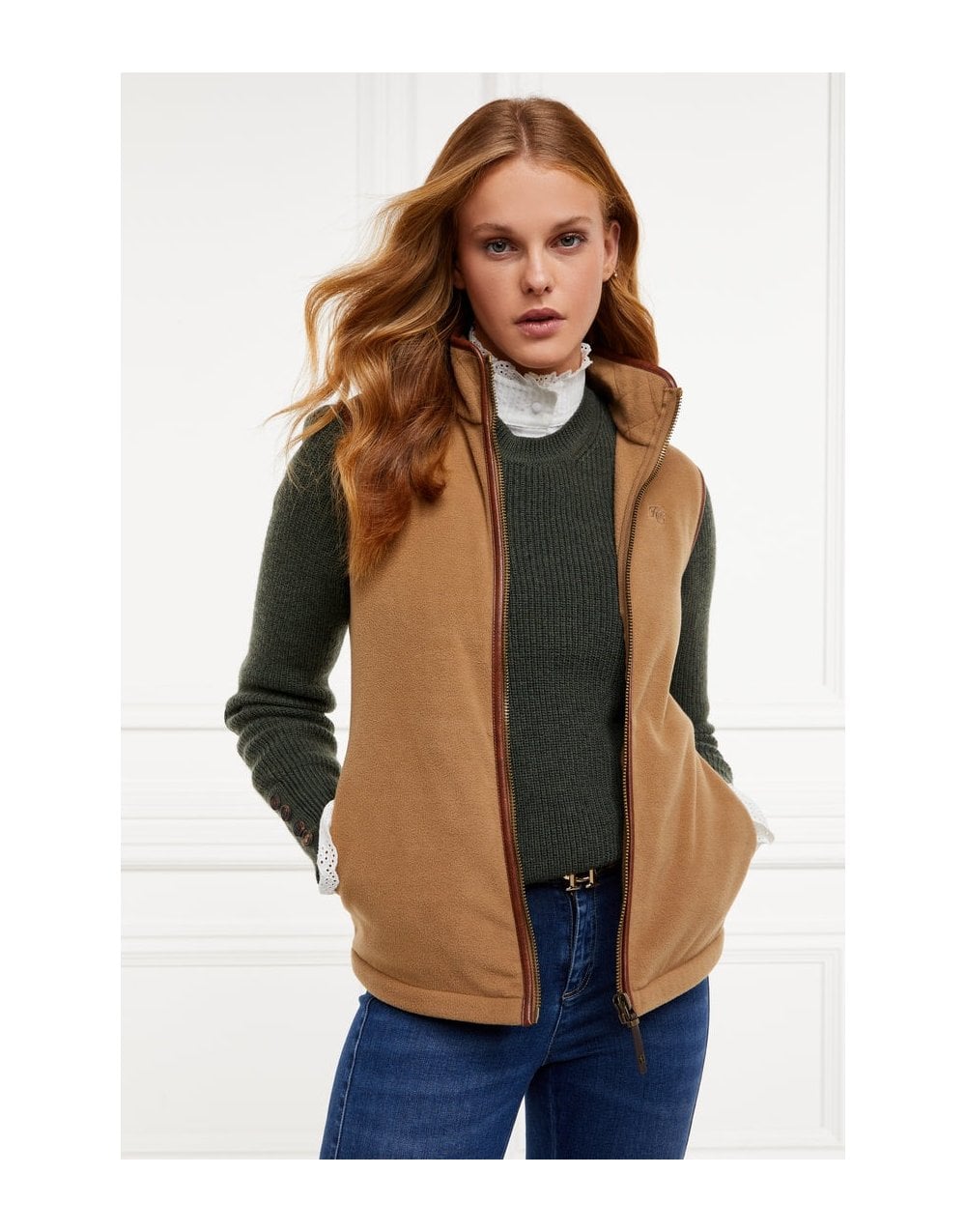 Young Ideas/Henmores - Country Fleece Gilet - Black - XS