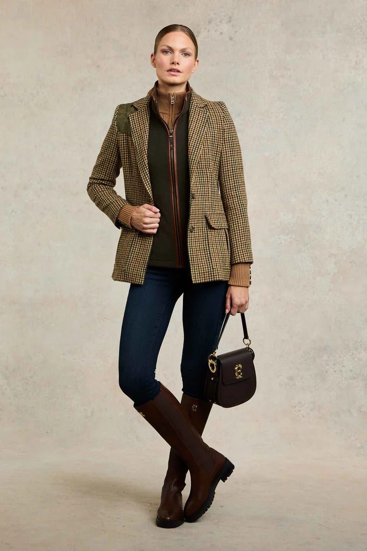 Young Ideas & Henmores - Country Fleece Gilet - sage - XS