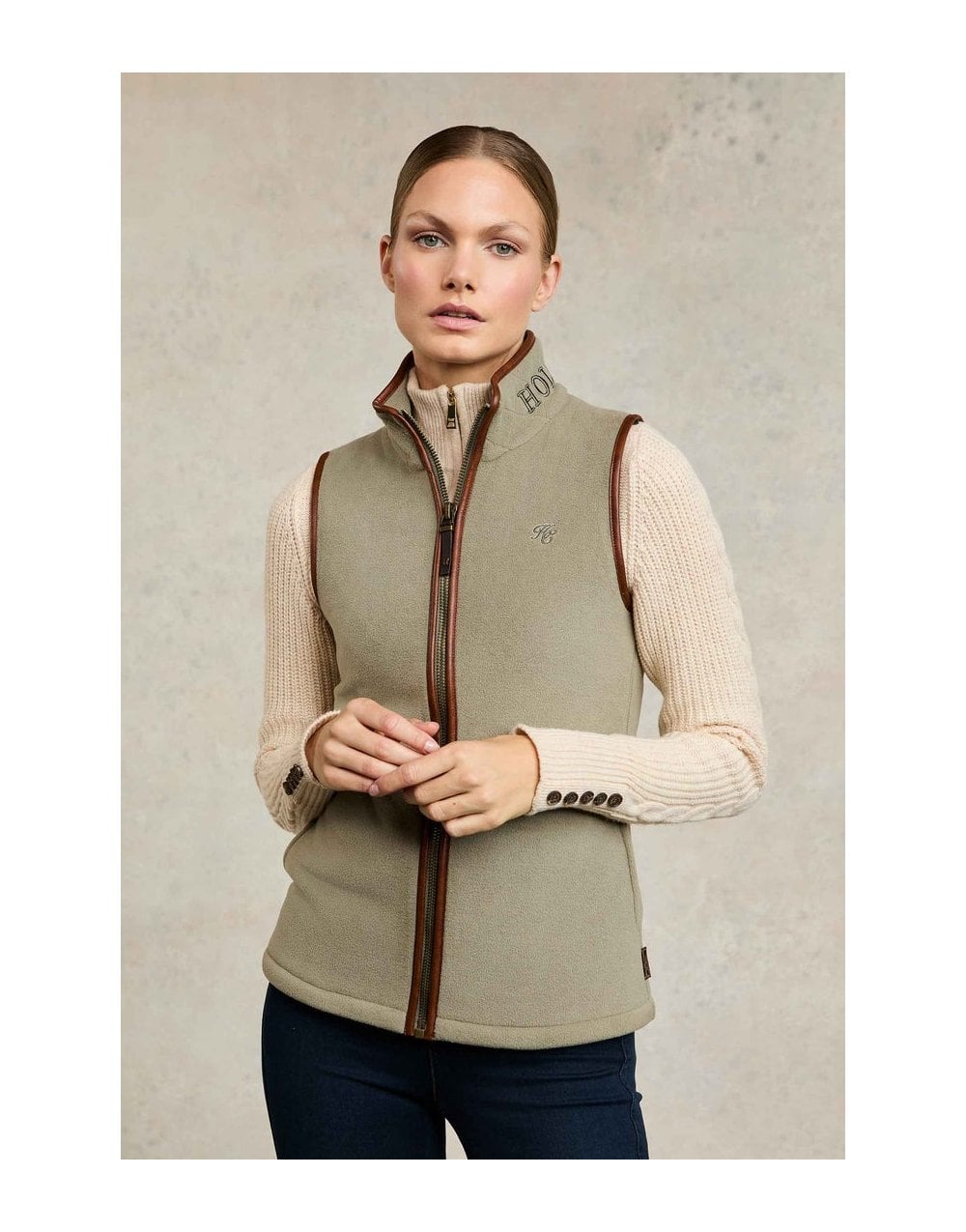 Young Ideas/Henmores - Country Fleece Gilet - Black - XS