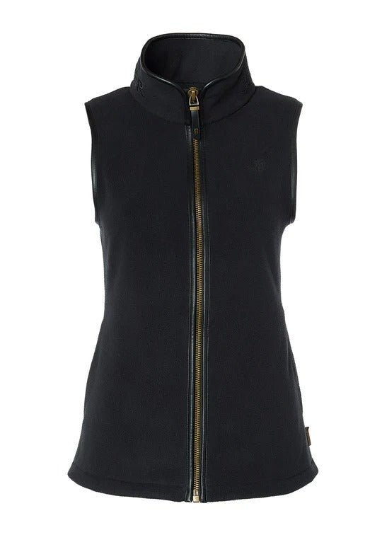 Young Ideas & Henmores - Country Fleece Gilet - Coffee - XS