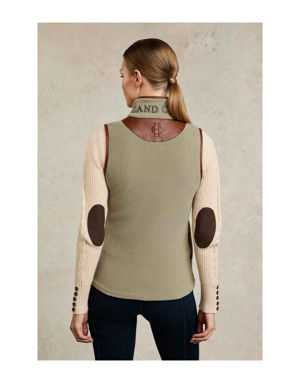 Young Ideas/Henmores - Country Fleece Gilet - Black - XS