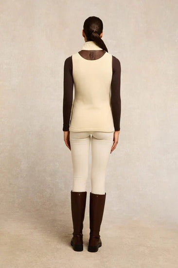 Young Ideas & Henmores - Country Fleece Gilet - sage - XS