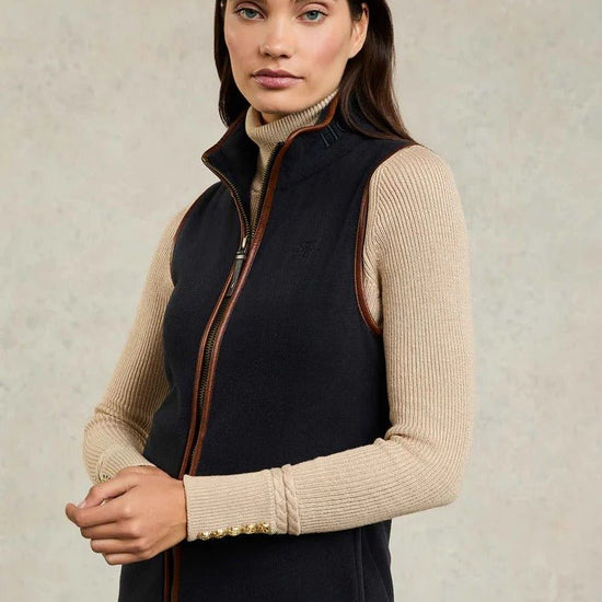 Young Ideas & Henmores - Country Fleece Gilet - sage - XS