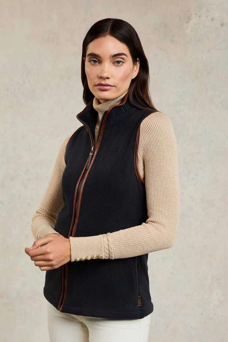 Young Ideas & Henmores - Country Fleece Gilet - sage - XS