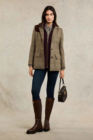 Young Ideas & Henmores - Country Fleece Gilet - sage - XS