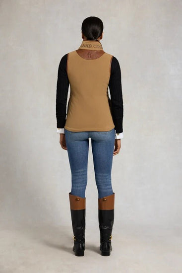 Young Ideas & Henmores - Country Fleece Gilet - sage - XS