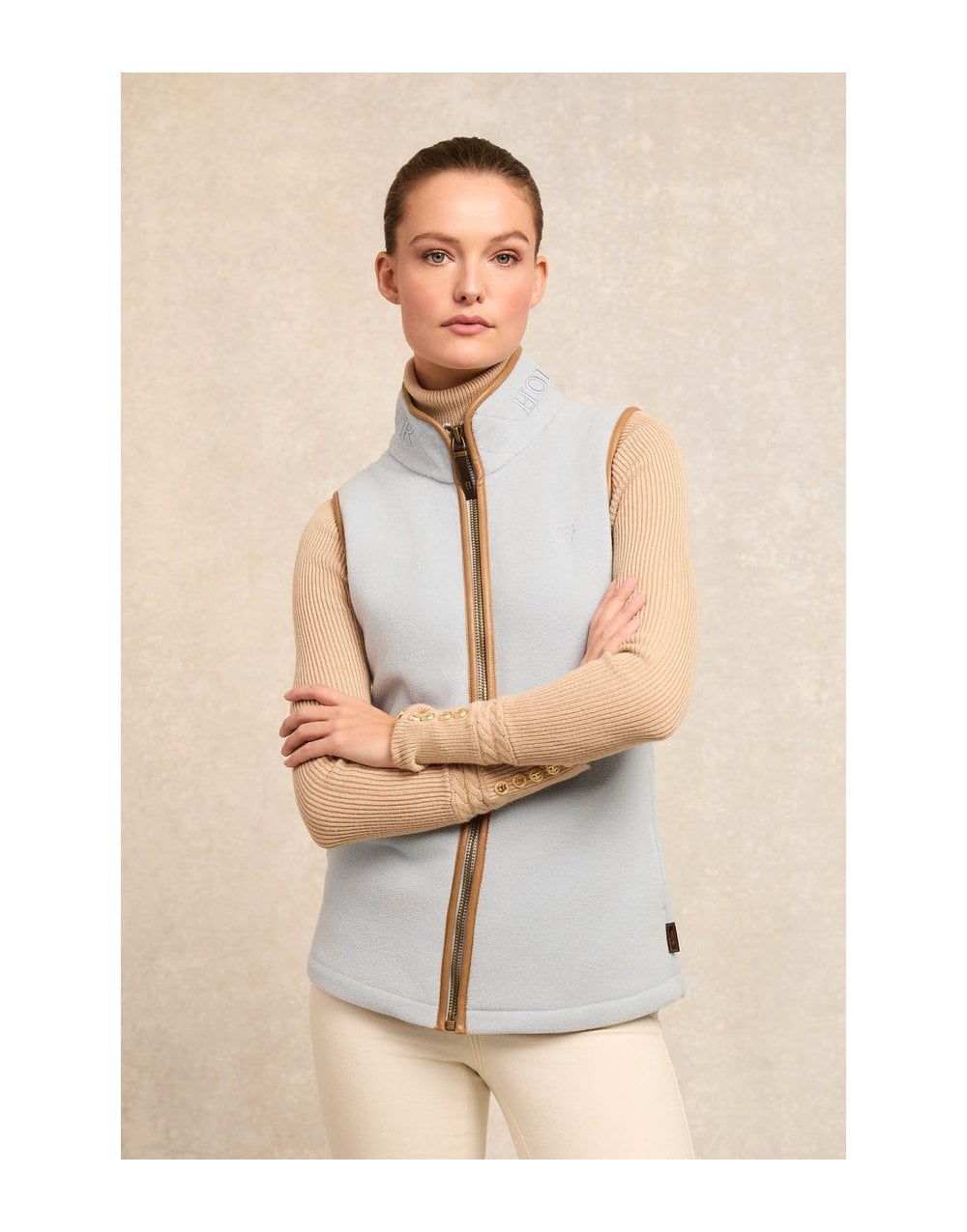 Young Ideas/Henmores - Country Fleece Gilet - Black - XS