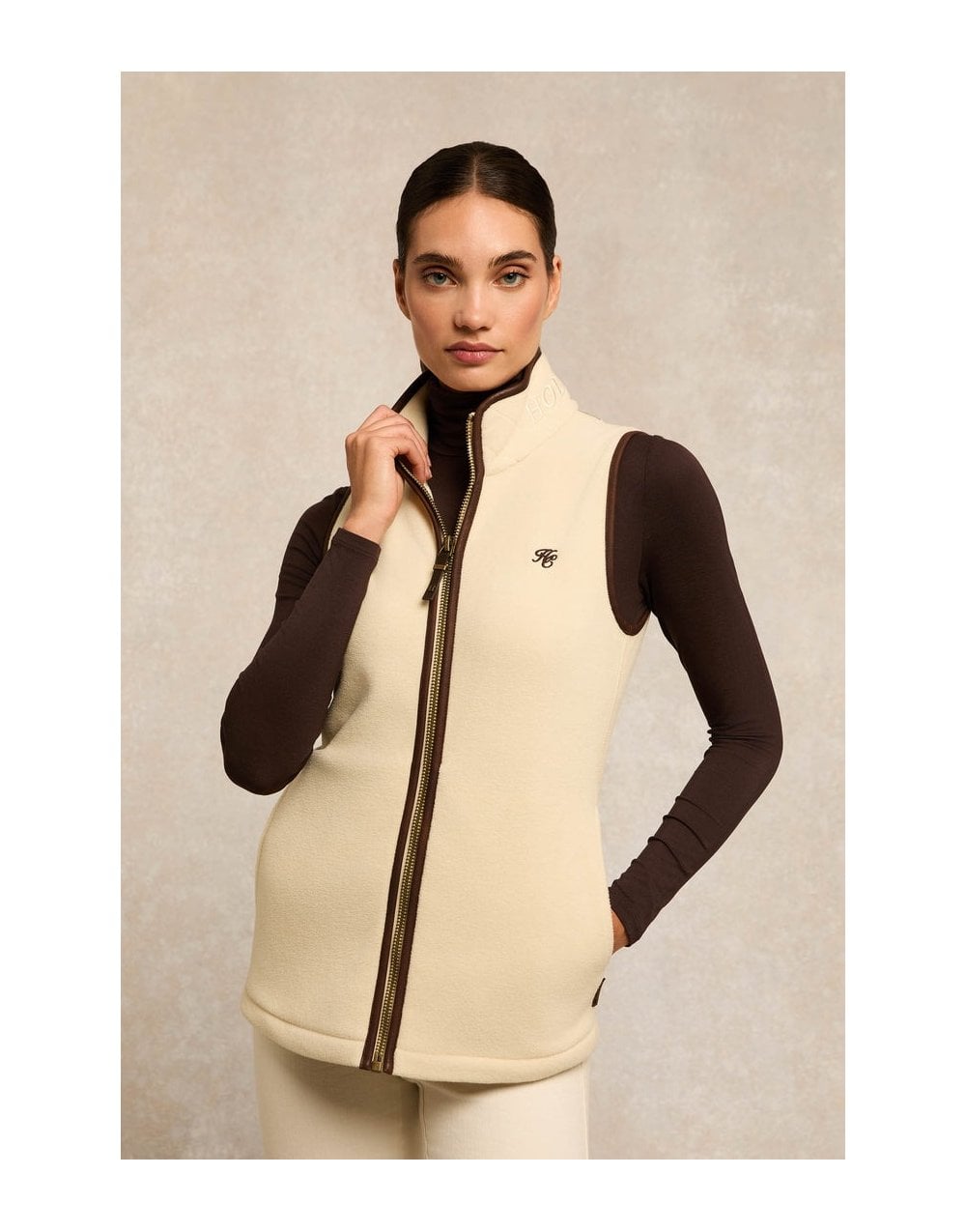 Young Ideas/Henmores - Country Fleece Gilet - Black - XS