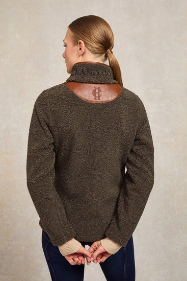 Young Ideas/Henmores - Country Fleece Jacket - Khaki Borg - XS