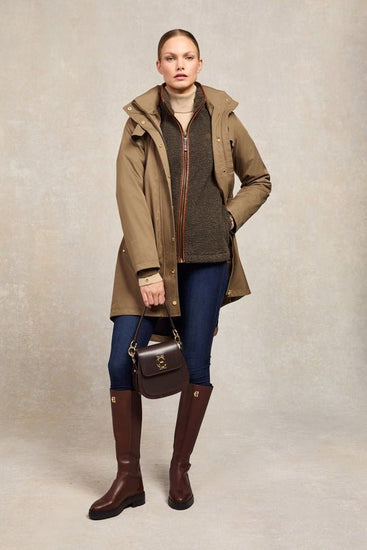 Young Ideas/Henmores - Country Fleece Jacket - Khaki Borg - XS