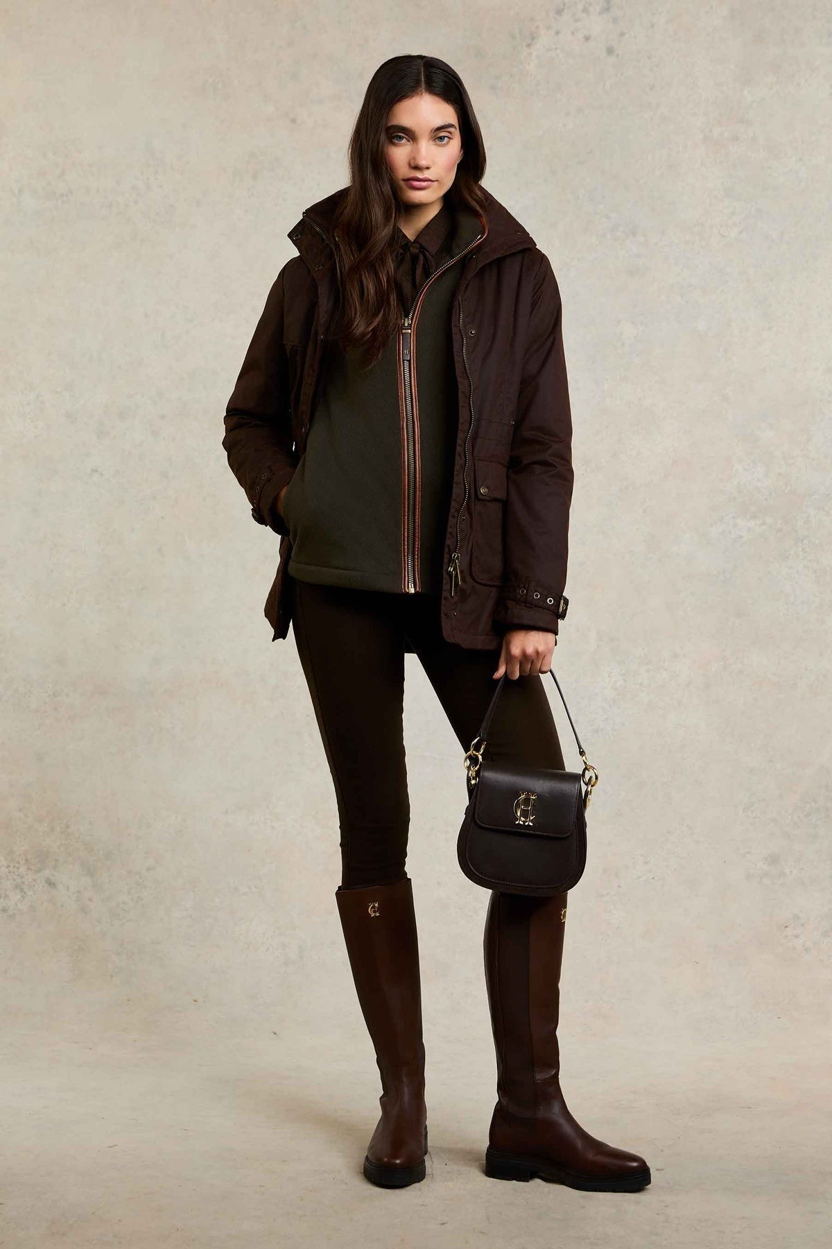 Young Ideas/Henmores - Country Fleece Jacket - Khaki - XS