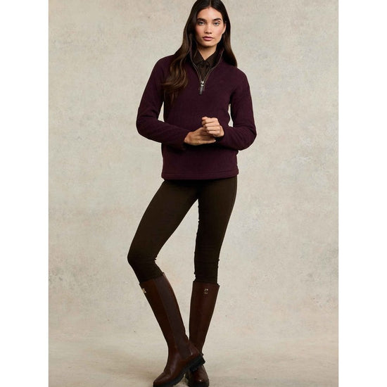 Young Ideas/Henmores - Country Fleece Quarter Zip - Cream - XS