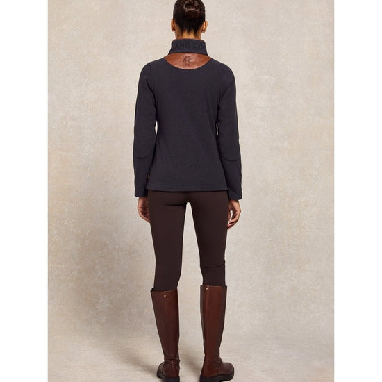 Young Ideas/Henmores - Country Fleece Quarter Zip - Cream - XS