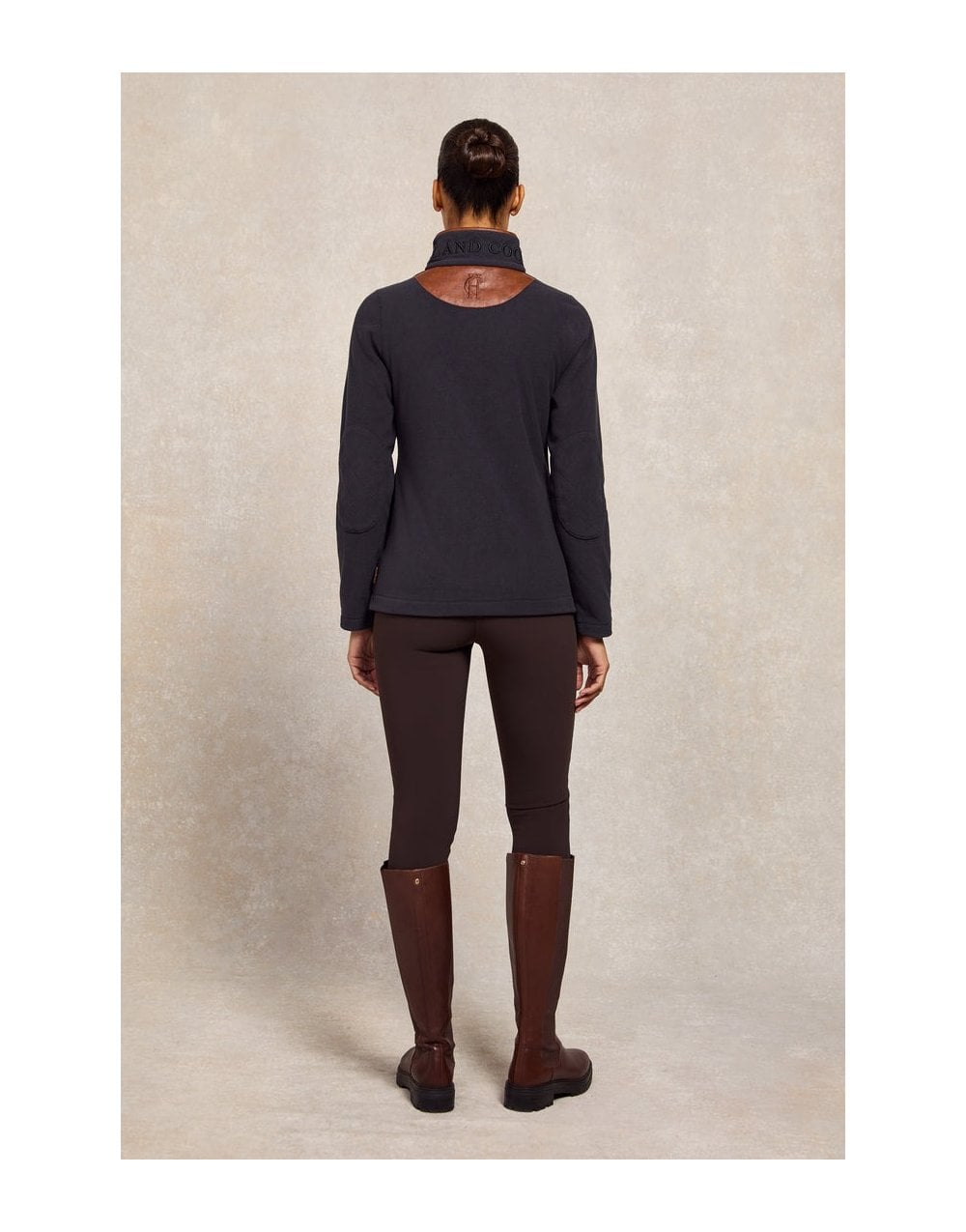 Young Ideas/Henmores - Country Fleece Quarter Zip - Cream - XS