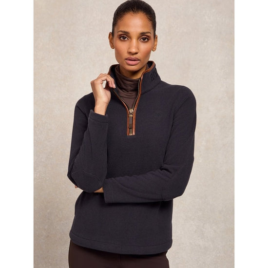 Young Ideas/Henmores - Country Fleece Quarter Zip - Cream - XS