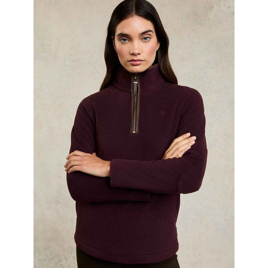 Young Ideas/Henmores - Country Fleece Quarter Zip - Cream - XS