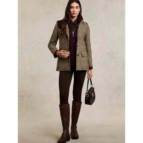 Young Ideas/Henmores - Country Fleece Quarter Zip - Cream - XS