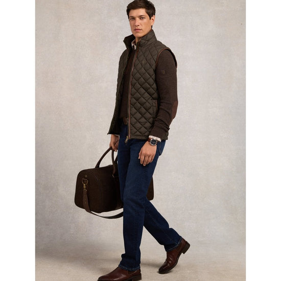 Young Ideas/Henmores - Country Quilted Gilet - Ink Navy - M