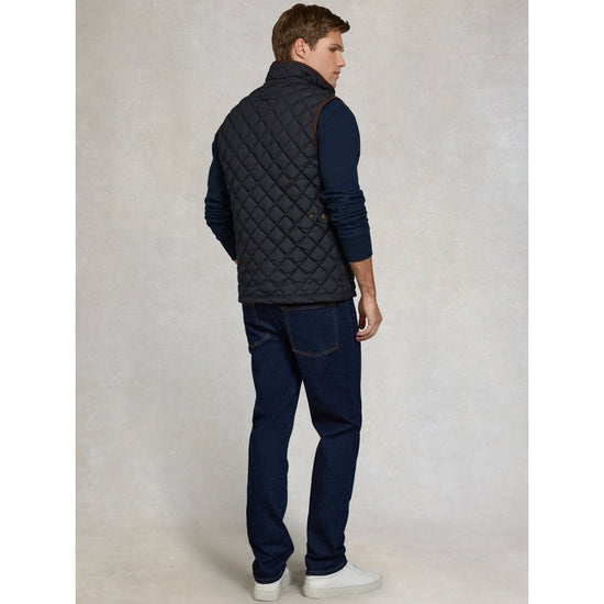 Young Ideas/Henmores - Country Quilted Gilet - Ink Navy - M