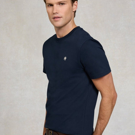 Young Ideas/Henmores - Crew Neck T-Shirt - Ink Navy - M