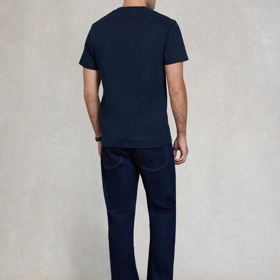 Young Ideas/Henmores - Crew Neck T-Shirt - Ink Navy - M