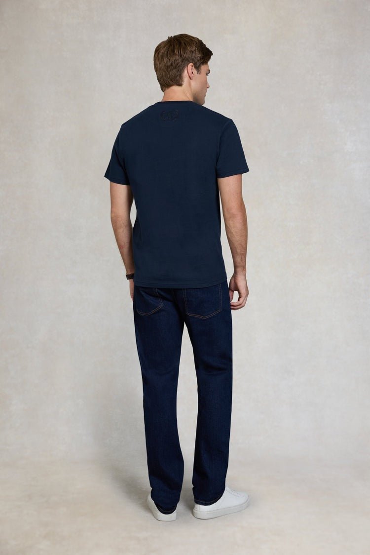 Young Ideas/Henmores - Crew Neck T-Shirt - Ink Navy - M