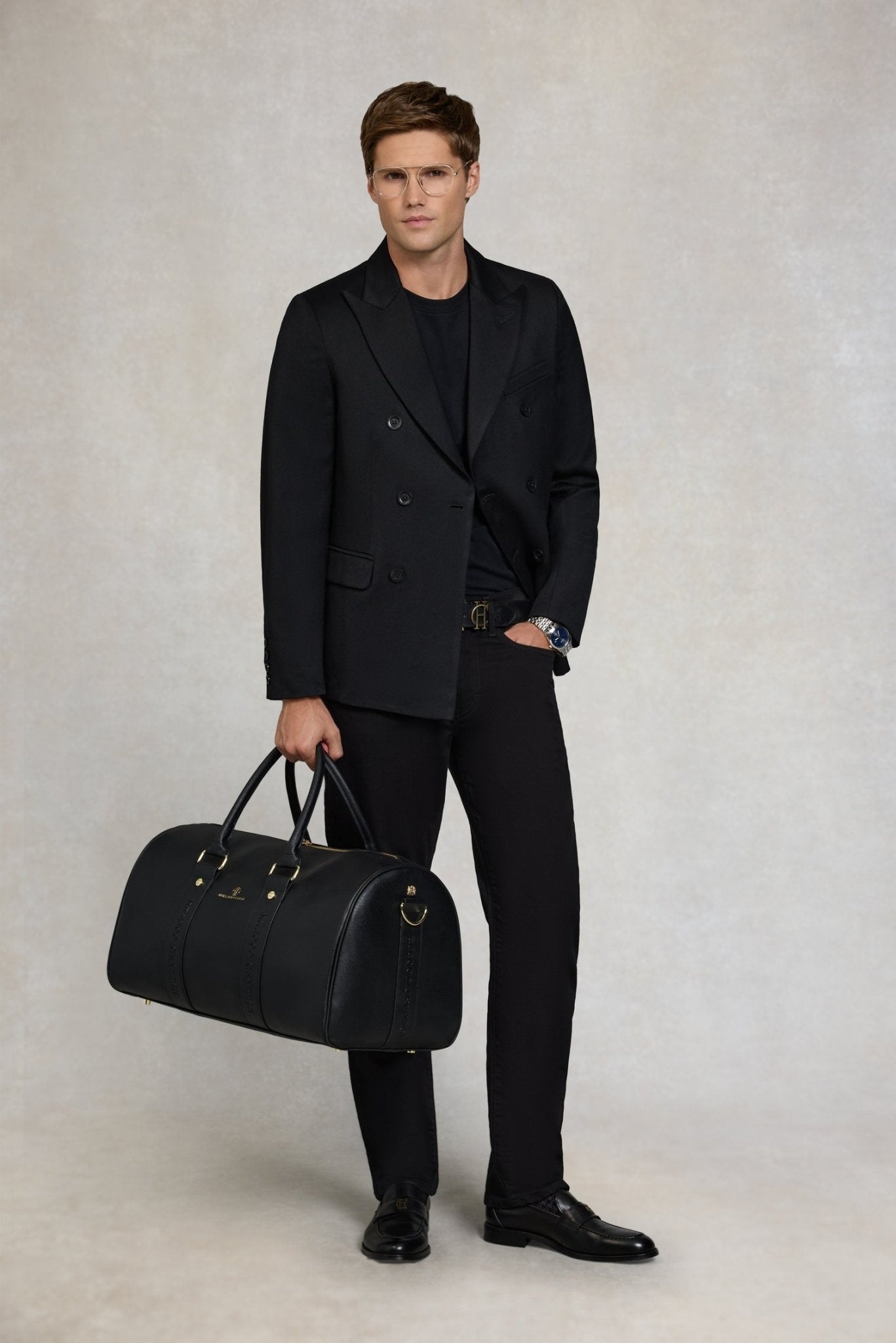 Young Ideas/Henmores - Crew Neck T-Shirt - Black - M