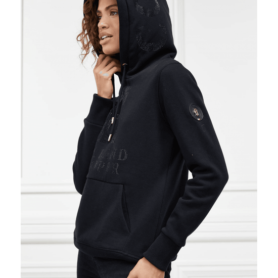 Young Ideas/Henmores - Essential Hoodie - Black Sparkle - XS