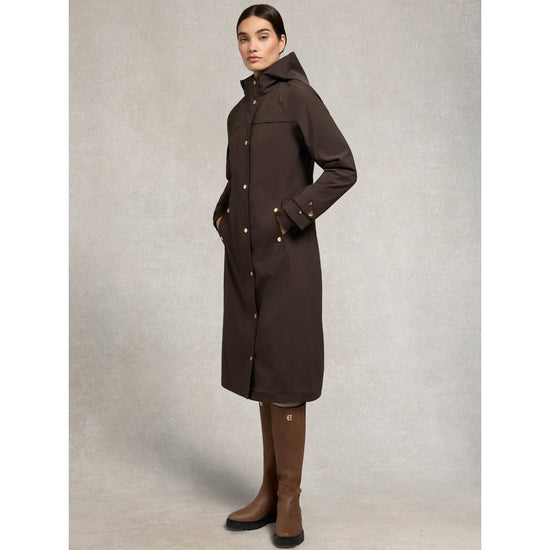 Young Ideas/Henmores - Folgate Rain Coat - Chocolate - XS