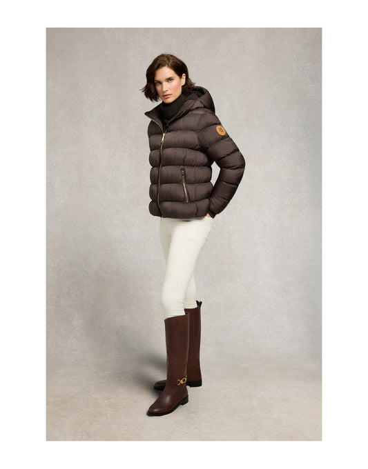 Young Ideas/Henmores - Harrow Padded Jacket - Chocolate - S