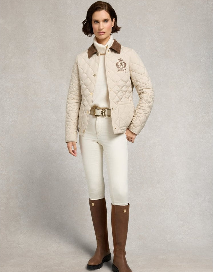 Young Ideas/Henmores - Hastings Quilted Jacket - Barley - S