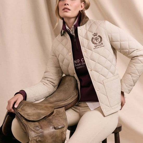 Young Ideas/Henmores - Hastings Quilted Jacket - Barley - S