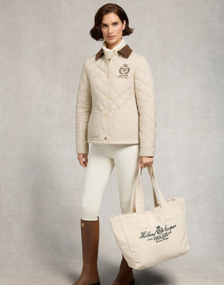 Young Ideas/Henmores - Hastings Quilted Jacket - Barley - S