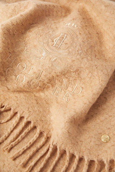 Young Ideas/Henmores - HC Chelsea Scarf - Grey Houndstooth - OS