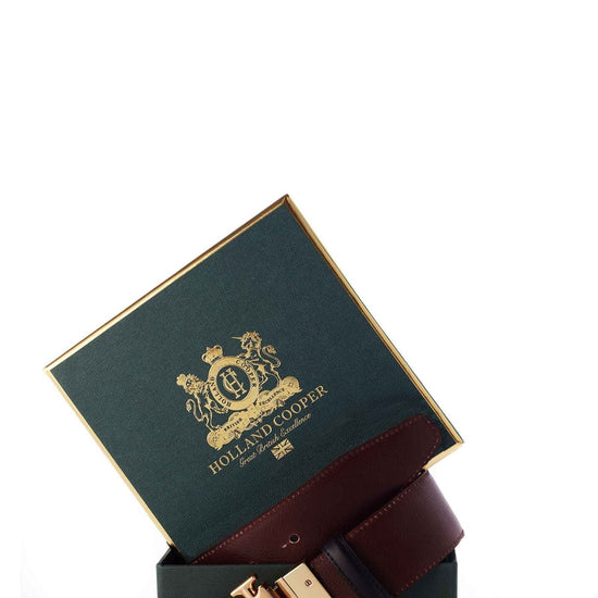 Young Ideas & Henmores -HC Classic Belt Reversible -Black Tan -S