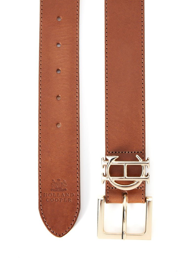 Young Ideas/Henmores - HC Classic Logo Belt - Tan - S