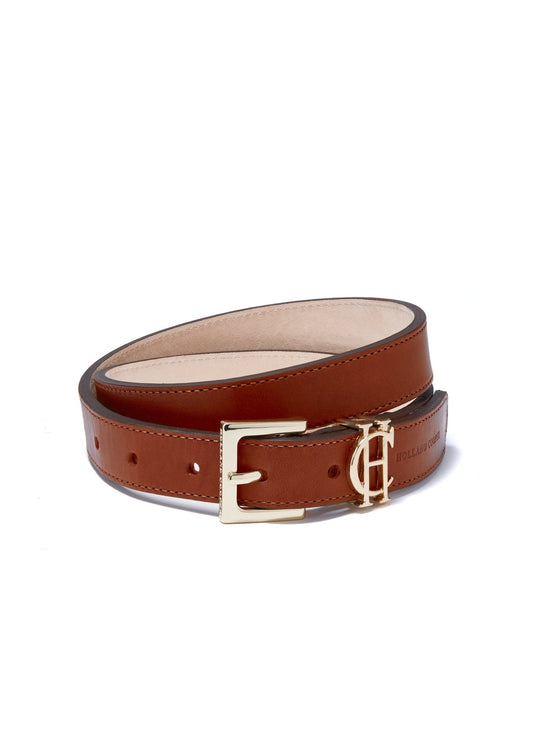Young Ideas & Henmores - HC Slim Logo Belt - Black - S