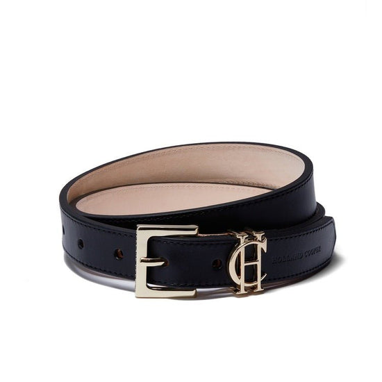 Young Ideas & Henmores - HC Slim Logo Belt - tan - S