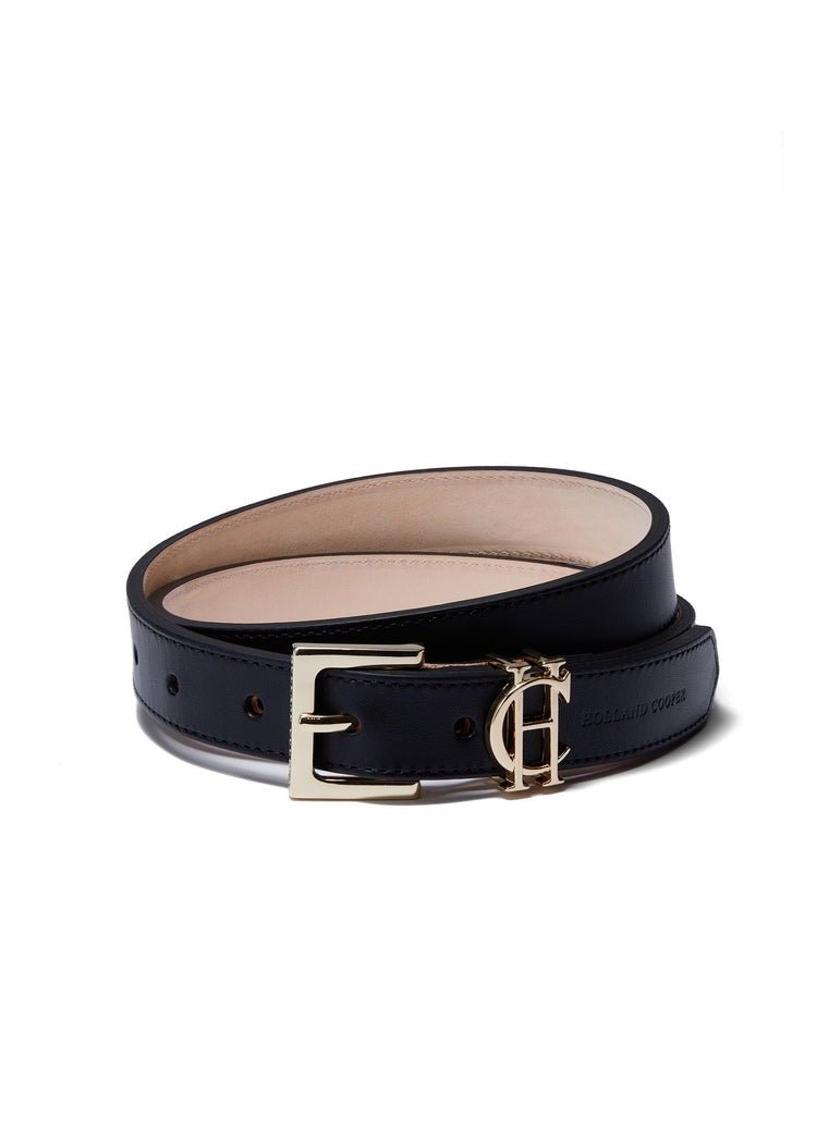 Young Ideas & Henmores - HC Slim Logo Belt - tan - S