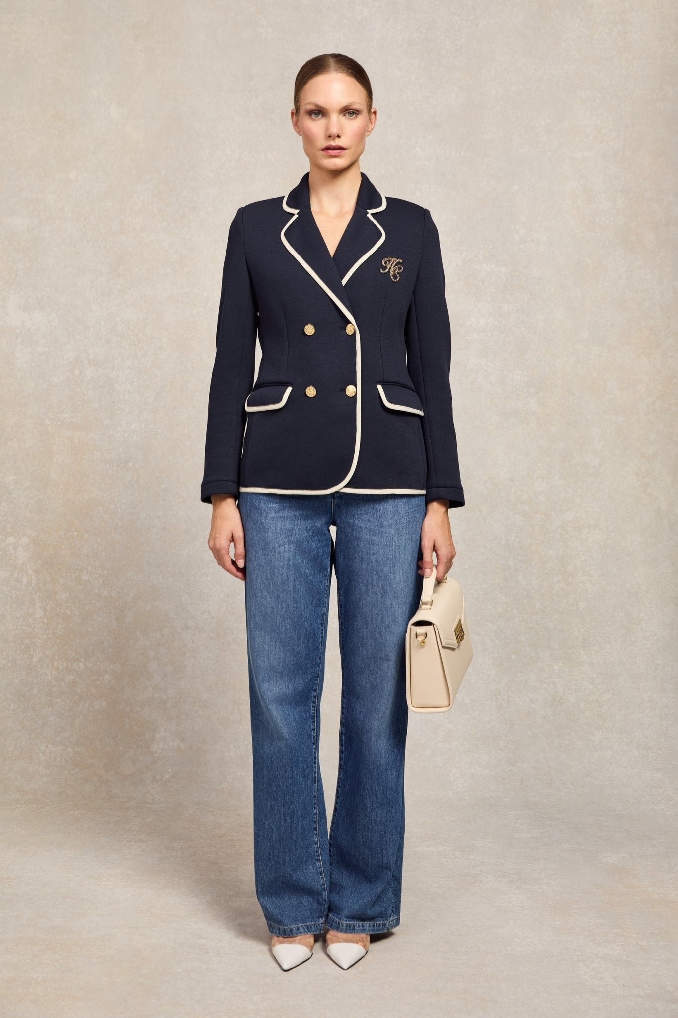 Young Ideas/Henmores - Henley Blazer - Ink Navy - S