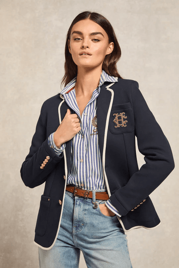 Young Ideas/Henmores - Henley Blazer - Ink Navy - S