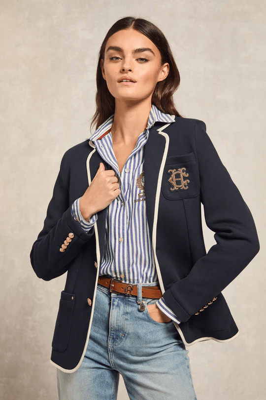 Young Ideas/Henmores - Henley Blazer - Ink Navy - S
