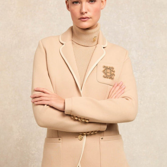 Young Ideas/Henmores - Henley Blazer - Camel - XS