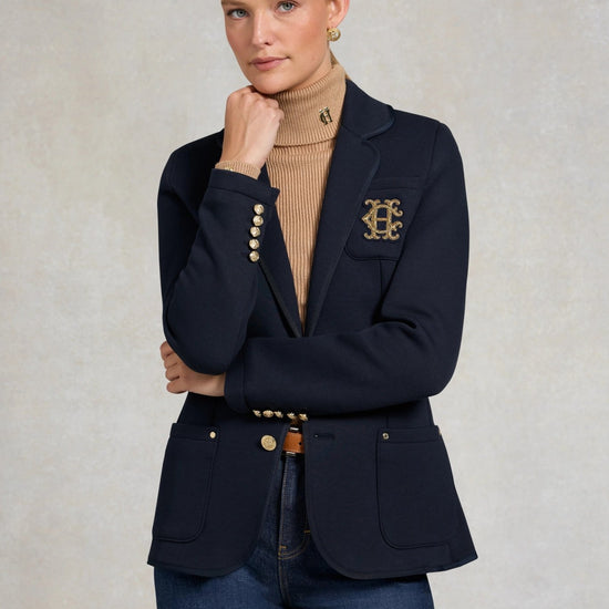 Young Ideas & Henmores - Henley Blazer - Navy/Navy - S