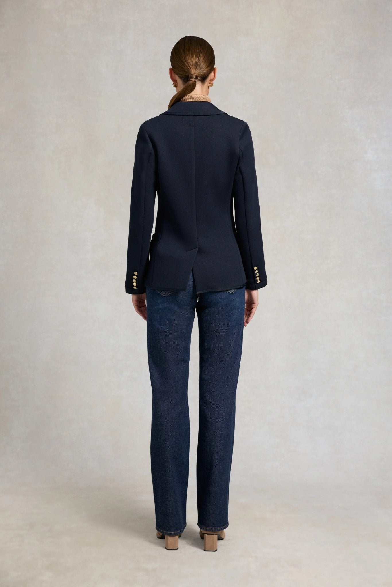 Young Ideas & Henmores - Henley Blazer - Navy/Navy - S
