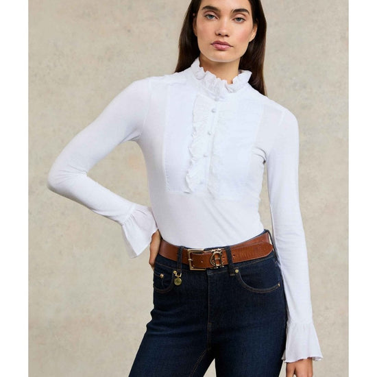 Young Ideas/Henmores - High Rise Flared Jean - Deep Indigo - 10S