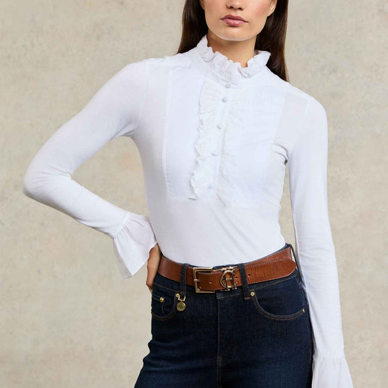 Young Ideas/Henmores - High Rise Flared Jean - Deep Indigo - 10S