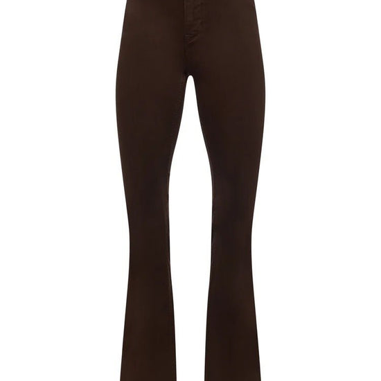 Young Ideas & Henmores -High Rise Flared Jean -Oatmeal -14S