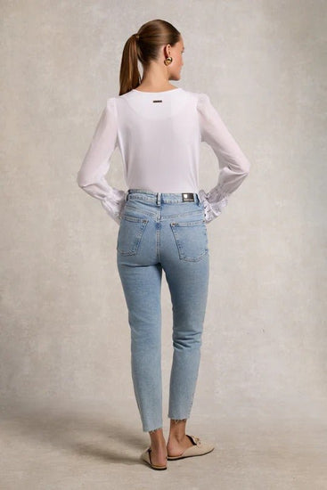 Young Ideas & Henmores - High Rise Slim Jean - Washed Black - 10R