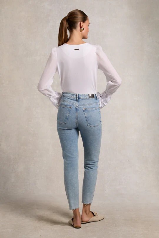 Young Ideas & Henmores - High Rise Slim Jean - Washed Black - 10R